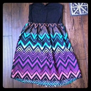 *SOLD* Roxy Chevron Dress